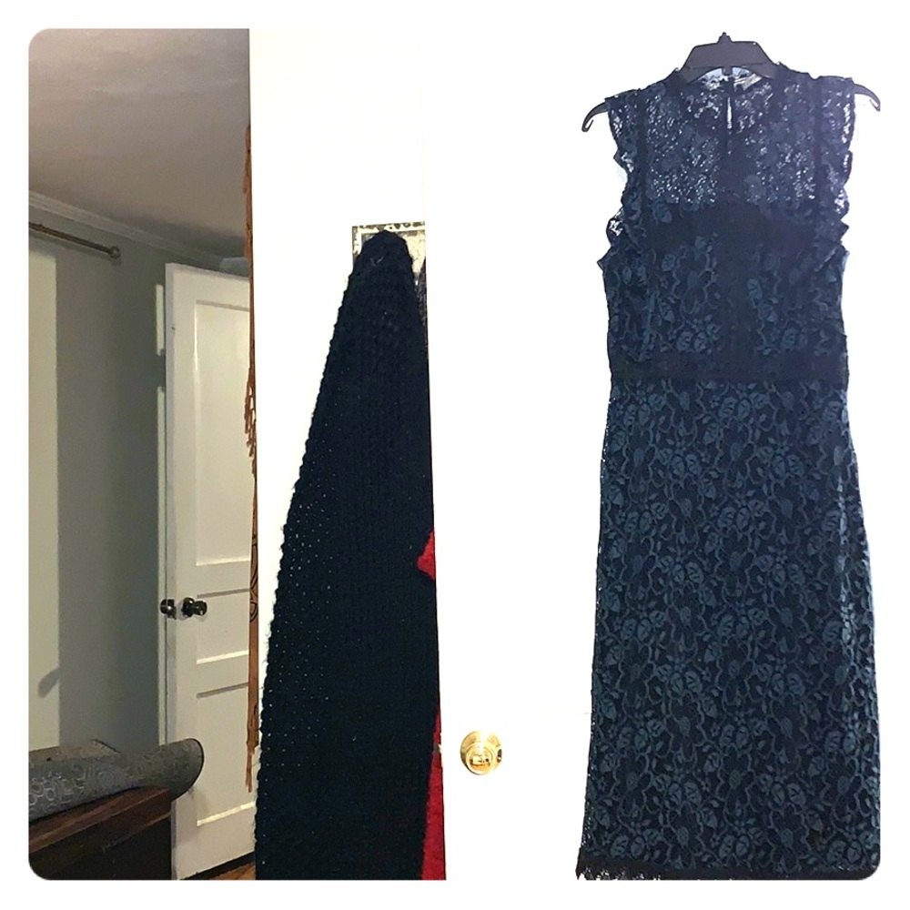 Zara Lace overlay Dress